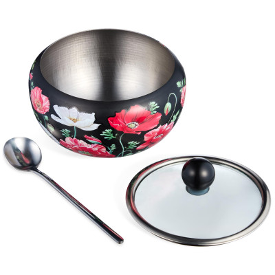 Сахарница "МАКИ" 450 мл AGNESS 916-416-3