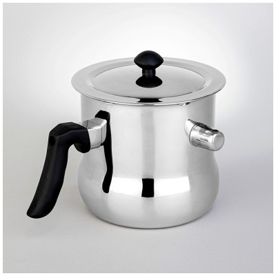 Молоковарка со свистком и крышкой, 1,5л AGNESS 916-425