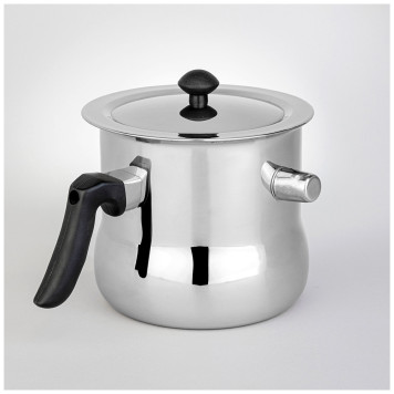 Молоковарка со свистком и крышкой, 2,0л AGNESS 916-426