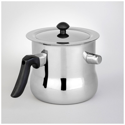 Молоковарка со свистком и крышкой, 2,0л AGNESS 916-426