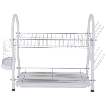 Подставка под посуду+пластиковый поддон, 41*38*25 см AGNESS 917-050-2