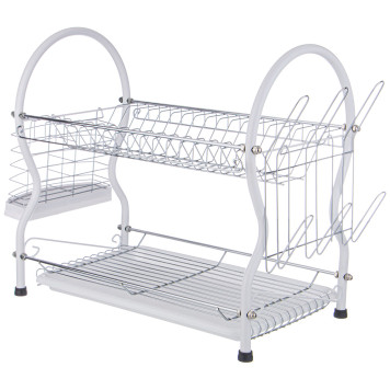 Подставка под посуду+пластиковый поддон, 41*38*25 см AGNESS 917-050