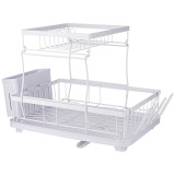 Сушилка для посуды белая 43*30*31 см (кор-6шт) AGNESS 917-105