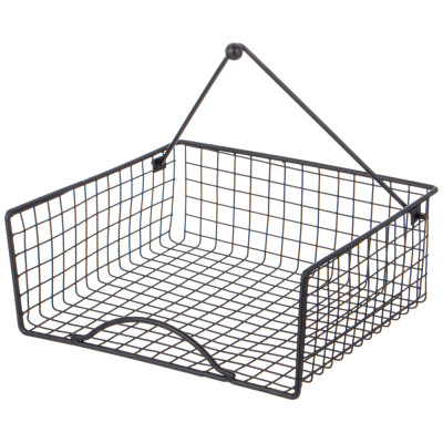 Салфетница 19*19*8см черная (кор=12шт) AGNESS 917-128-1