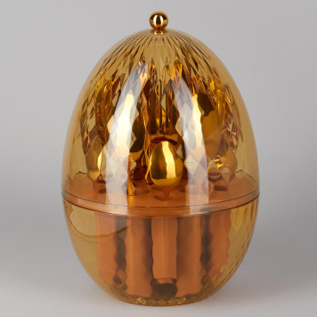 Набор столовых приборов на вращающейся подставке, 24пр, пвд покрытие AGNESS 922-021-1