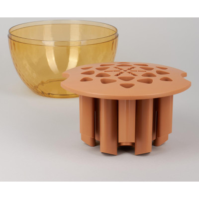 Набор столовых приборов на вращающейся подставке, 24пр, пвд покрытие AGNESS 922-021-5