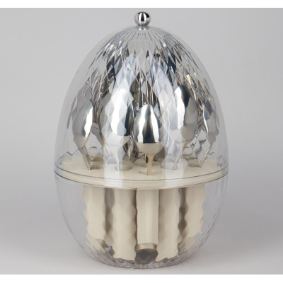 Набор столовых приборов на вращающейся подставке, 24пр., сталь 18/10 AGNESS 922-022-1