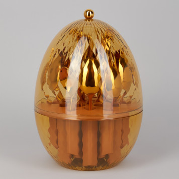 Набор столовых приборов на вращающейся подставке, 24пр., сталь 18/10, пвд покрытие AGNESS 922-023-1