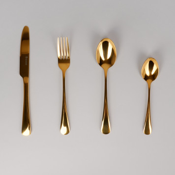 Набор столовых приборов на вращающейся подставке, 24пр., сталь 18/10, пвд покрытие AGNESS 922-023-5