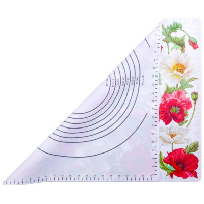 Коврик для раскатки теста 50*39 см AGNESS 923-124-1