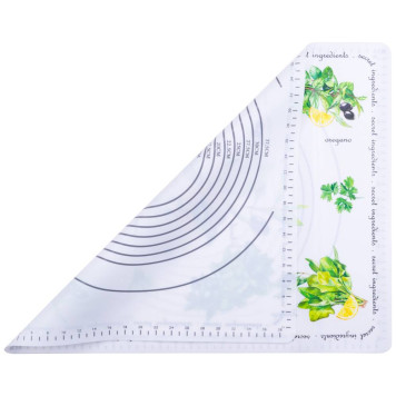 Коврик для раскатки теста 50*39 см AGNESS 923-125-1