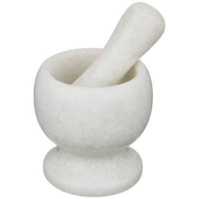 Ступка с пестиком диаметр=9 см высота=10 см (кор=6набор.) AGNESS 925-100