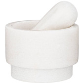 Двухсторонняя ступка с пестиком диаметр 14 см высота 10,5 см AGNESS 925-124