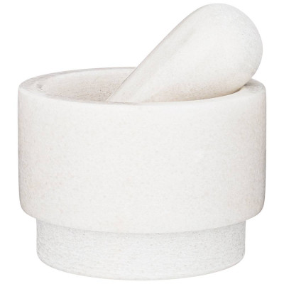 Двухсторонняя ступка с пестиком диаметр 14 см высота 10,5 см AGNESS 925-124