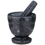 Ступка с пестиком диаметр=10,4 см высота=10,4 см AGNESS 925-127