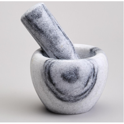 Ступка с пестиком диаметр=10 см высота=8 см AGNESS 925-131