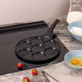 Сковорода " СМАЙЛ" с антипригар.покрытием диаметр=26.5 см.(кор=12шт) AGNESS 932-001