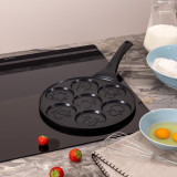 Сковорода " FUNNY ZOO" с антипригар.покрытием диаметр=26.5 см.на 7 порций (кор=6шт.) AGNESS 932-010