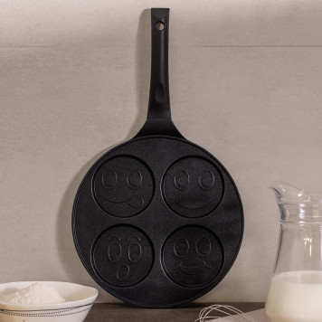 Сковорода " СМАЙЛ" с антипригар.покрытием диаметр=26.5 см AGNESS 932-014-1