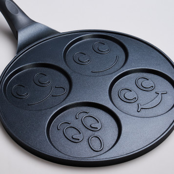 Сковорода " СМАЙЛ" с антипригар.покрытием диаметр=26.5 см AGNESS 932-014-4