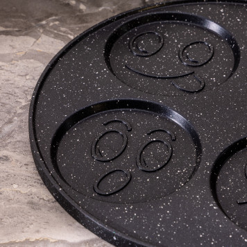 Сковорода " СМАЙЛ" с антипригар.покрытием диаметр=26.5 см AGNESS 932-015-2