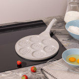 Сковорода " СМАЙЛ" для оладий с антипригар.покрытием диаметр=26.5 см.(кор=6шт) AGNESS 932-029