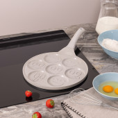 Сковорода " СМАЙЛ" для оладий с антипригар.покрытием диаметр=26.5 см.(кор=6шт) AGNESS 932-029