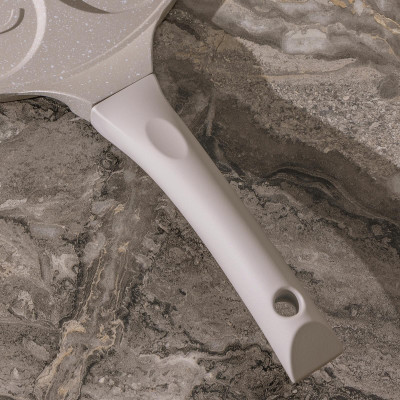 Сковорода " СМАЙЛ" для оладий с антипригар.покрытием диаметр=26.5 см.(кор=6шт) AGNESS 932-029-2