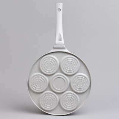 Сковорода " СМАЙЛ" для оладий с антипригар.покрытием диаметр=26.5 см.(кор=6шт) AGNESS 932-029-3