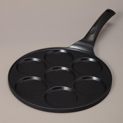 Сковорода для оладий с антипригар.покрытием, индукция, диаметр=26.5 см AGNESS 932-030-1