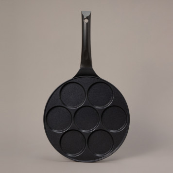 Сковорода для оладий с антипригар.покрытием, индукция, диаметр=26.5 см AGNESS 932-030-3