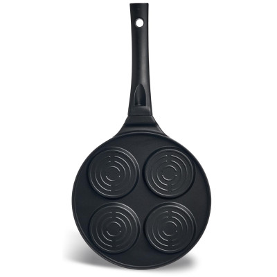 Сковорода " ЗИМНЯЯ ЗАБАВА" для оладий с антипригар.покрытием диаметр=21.5 см. AGNESS 932-033-2