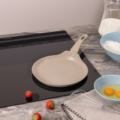 Сковорода блинная с антипригарным покрытием "LATTE", 22х2см, индукционное дно AGNESS 932-518