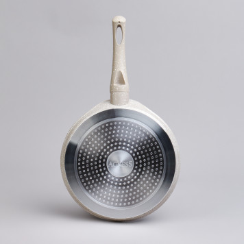 Сковорода блинная с антипригарным покрытием "LATTE", 22х2см, индукционное дно AGNESS 932-518-3