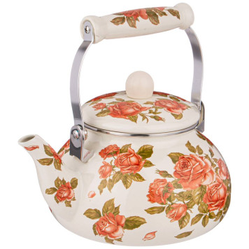 Чайник эмалированный, 2,5 л, серия "КОРЕЙСКАЯ РОЗА" AGNESS 934-396-1
