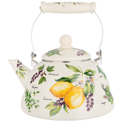 Чайник эмалированный , серия "СЕКРЕТНЫЕ ИНГРЕДИЕНТЫ" 3 л AGNESS 934-422