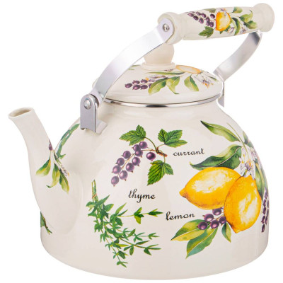 Чайник эмалированный , серия "СЕКРЕТНЫЕ ИНГРЕДИЕНТЫ" 4 л AGNESS 934-423-1