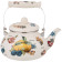 Чайник эмалированный серия "ФРУКТЫ" 2,5 л AGNESS 934-426