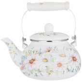 Чайник эмалированный, серия "ДВОРЦОВЫЙ ПАРК" 2,5 л AGNESS 934-431