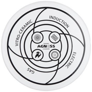 Чайник эмалированный, серия "ДВОРЦОВЫЙ ПАРК" 2,5 л AGNESS 934-431-2