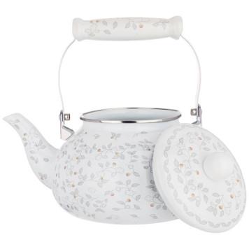 Чайник эмалированный, серия "ВИВЬЕН" 2,5 л AGNESS 934-436-1