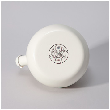 Чайник эмалированный со свистком серия "CHARM", 2,2л AGNESS 934-593-2