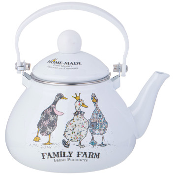 Чайник эмалированный серия "FAMILY FARM", 1,3 л AGNESS 934-625-2
