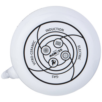 Чайник эмалированный серия "FAMILY FARM", 1,3 л AGNESS 934-625-3