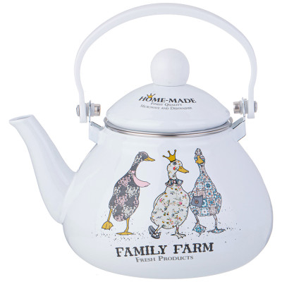 Чайник эмалированный серия "FAMILY FARM", 1,3 л AGNESS 934-625