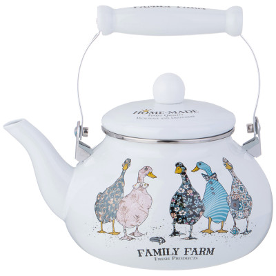Чайник эмалированный серия "FAMILY FARM", 2,5 л AGNESS 934-626