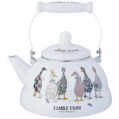 Чайник эмалированный серия "FAMILY FARM", 3 л AGNESS 934-627