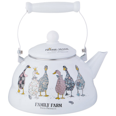 Чайник эмалированный серия "FAMILY FARM", 3 л AGNESS 934-627-1