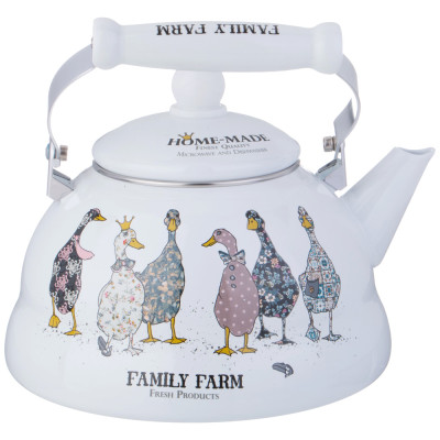 Чайник эмалированный серия "FAMILY FARM", 3 л AGNESS 934-627-2