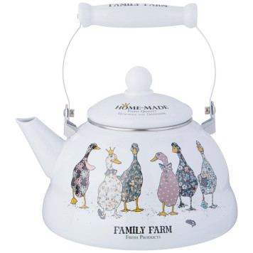 Чайник эмалированный серия "FAMILY FARM", 3 л AGNESS 934-627